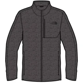 Polaire de Randonnée Canyonlands Full Zip - TNF Dark Grey Heather